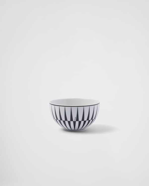 两件套陶瓷麦片碗 - Stripes - 白色 / 黑色 两件套陶瓷麦片碗 - Stripes - 白色 / 黑色