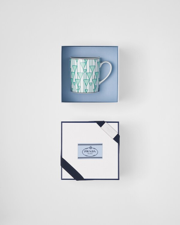 Porcelain mug - Vienna Green - Green Porcelain mug - Vienna Green - Green