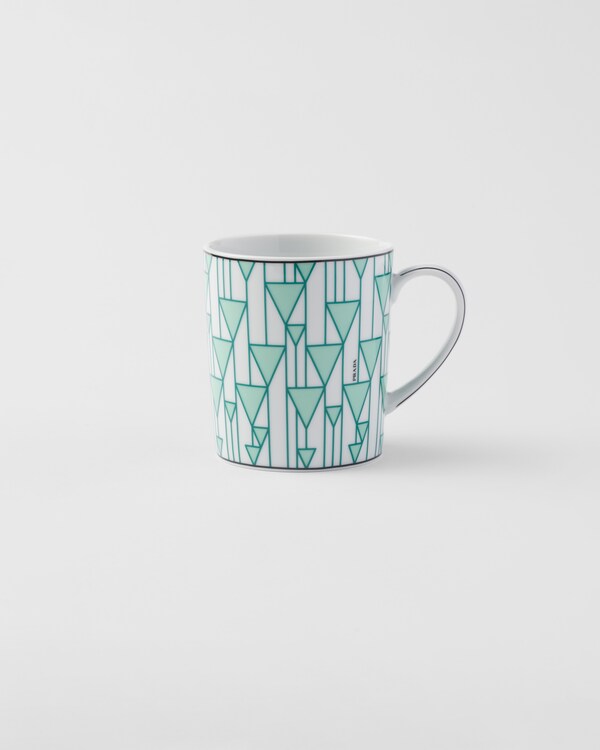 Porcelain mug - Vienna Green - Green Porcelain mug - Vienna Green - Green