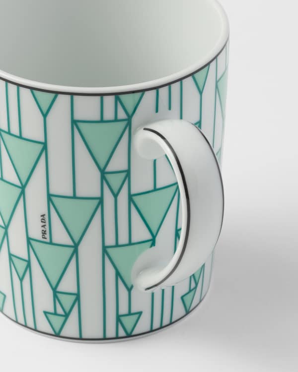 Porcelain mug - Vienna Green - Green Porcelain mug - Vienna Green - Green