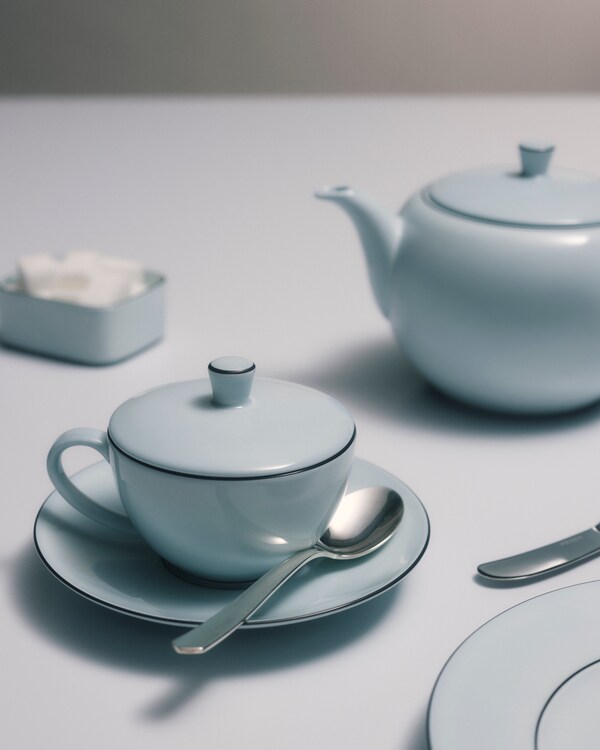 陶瓷茶杯 - 青瓷 - 青花瓷浅蓝色 陶瓷茶杯 - 青瓷 - 青花瓷浅蓝色