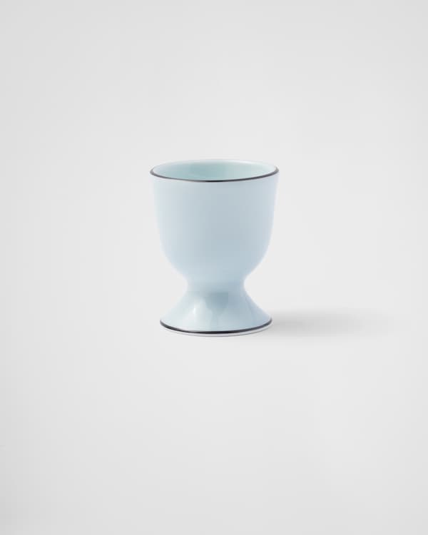 陶瓷蛋杯两件套 - 青瓷 - 青花瓷浅蓝色 陶瓷蛋杯两件套 - 青瓷 - 青花瓷浅蓝色