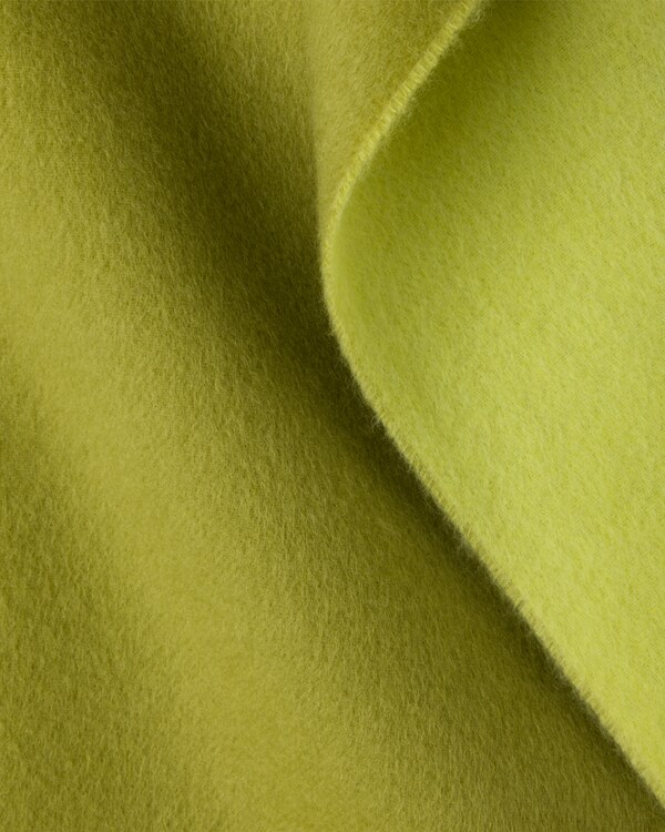Light jacquard wool and cashmere plaid - Lime Green Light jacquard wool and cashmere plaid - Lime Green