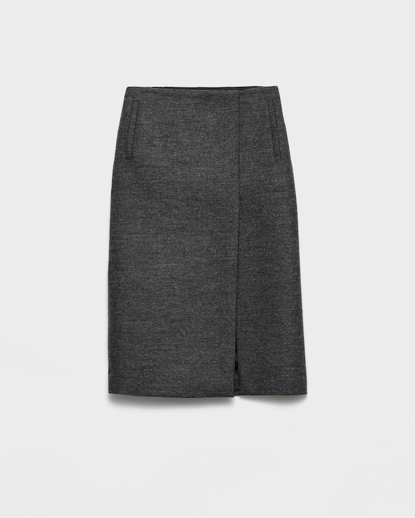 Rush stitch skirt - Slate Gray Rush stitch skirt - Slate Gray