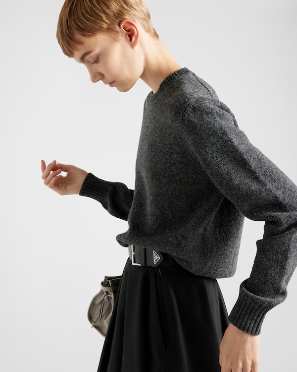 Chino circle midi-skirt - Black Chino circle midi-skirt - Black