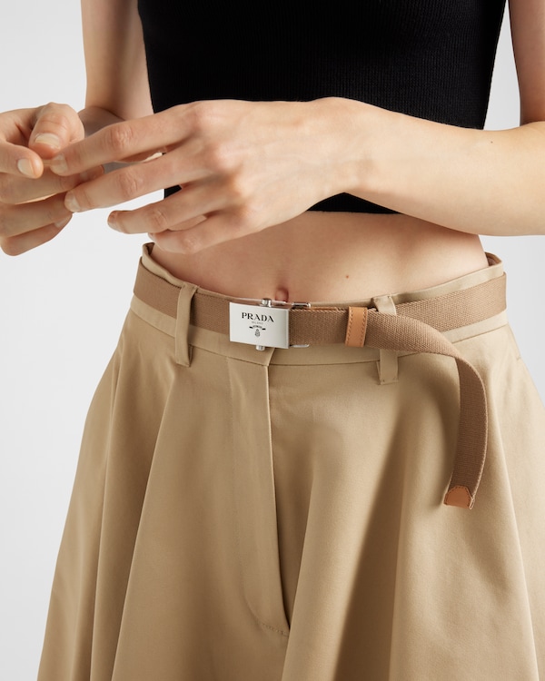 Chino midi-skirt - Cord Chino midi-skirt - Cord