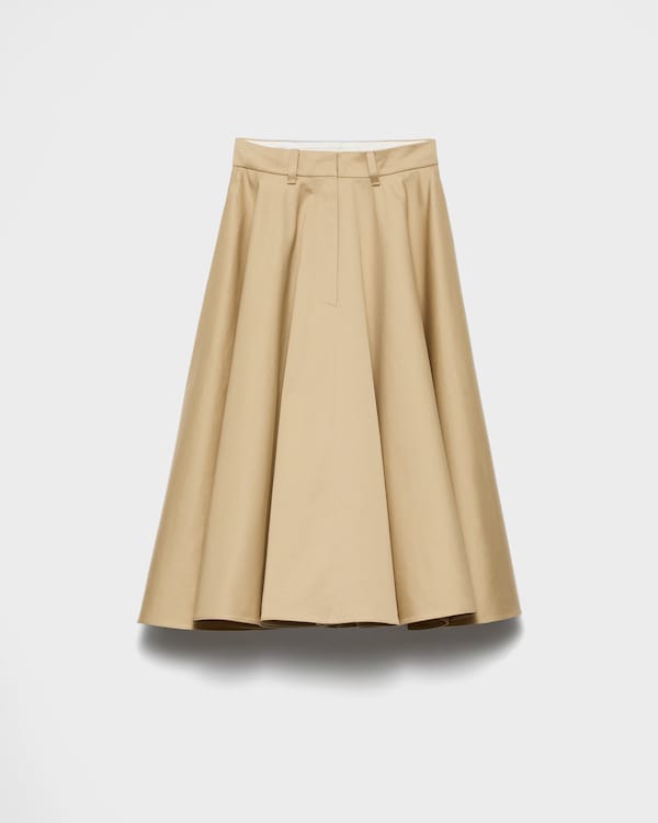 Chino midi-skirt - Cord Chino midi-skirt - Cord