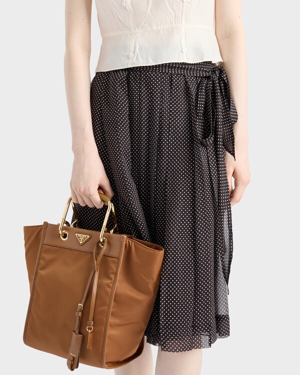Printed chiffon wrap skirt - Black Printed chiffon wrap skirt - Black