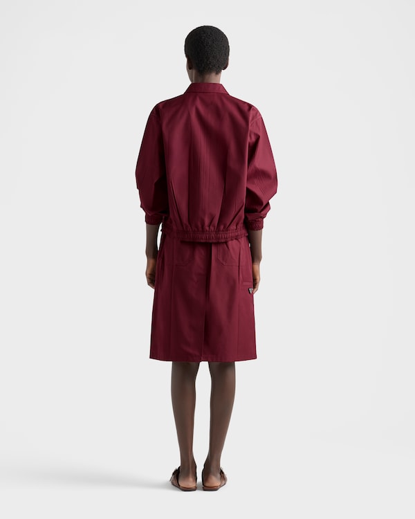 Poplin skirt - Garnet Poplin skirt - Garnet