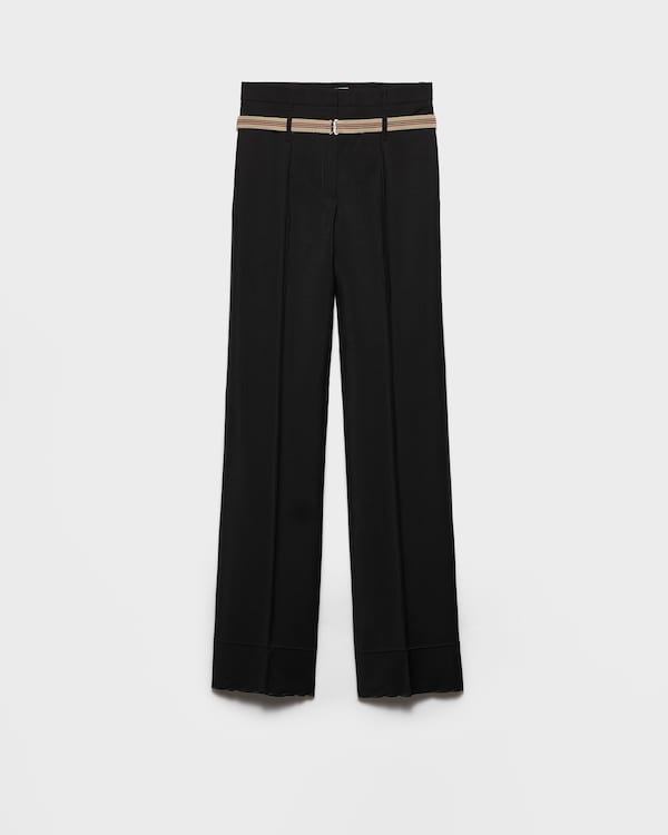 Kid mohair pants - Black Kid mohair pants - Black