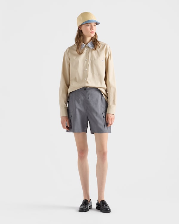 Light mohair shorts - Grey Light mohair shorts - Grey