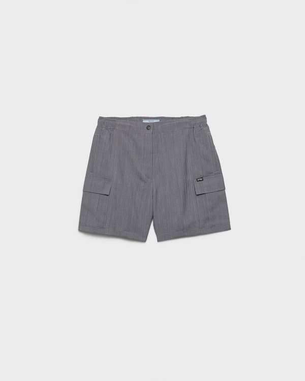 Light mohair shorts - Grey Light mohair shorts - Grey