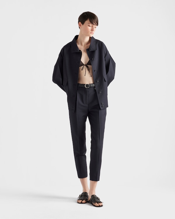 Kid mohair pants - Navy Kid mohair pants - Navy
