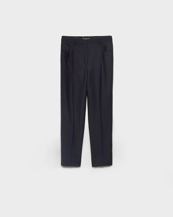 Kid mohair pants - Navy Kid mohair pants - Navy