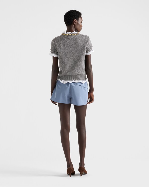 Wool and cashmere crew-neck sweater - Grey Wool and cashmere crew-neck sweater - Grey