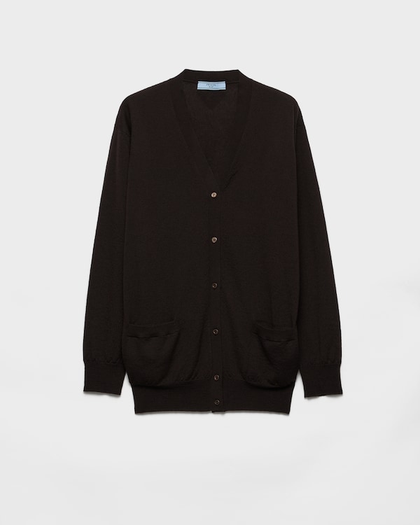 Cashmere cardigan - Dark Brown Cashmere cardigan - Dark Brown