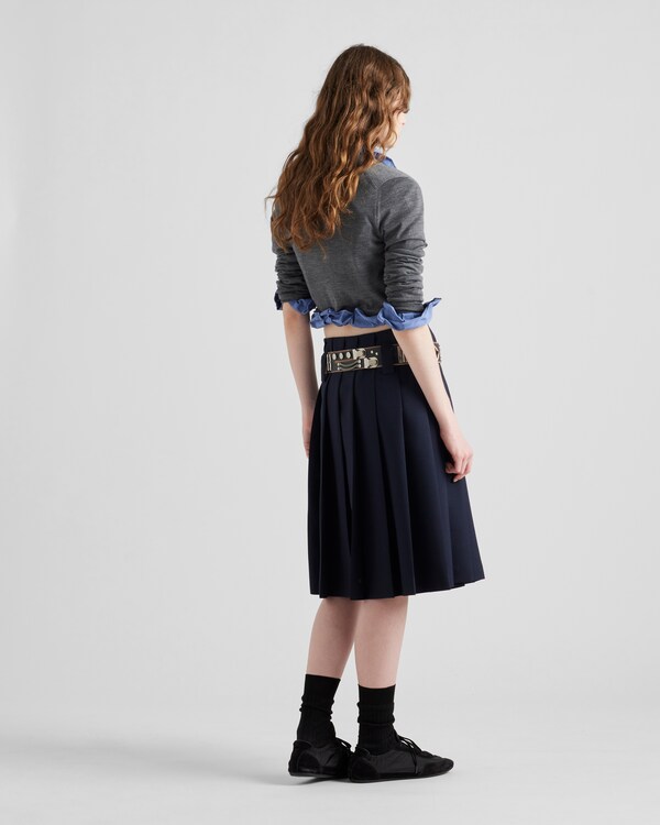 Wool cardigan - Slate Gray Wool cardigan - Slate Gray