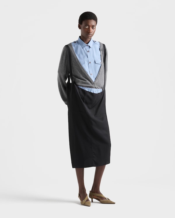 Cashmere cardigan - Slate Gray Cashmere cardigan - Slate Gray