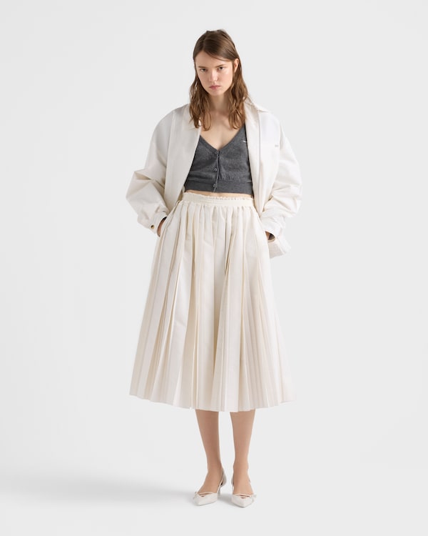 Cropped cashmere cardigan - Slate Gray Cropped cashmere cardigan - Slate Gray