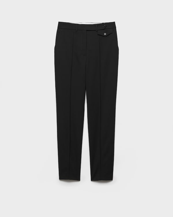 Light wool pants - Black Light wool pants - Black