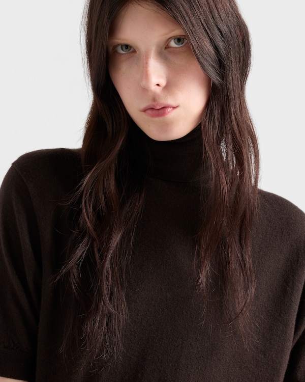 Cashmere turtleneck sweater - Dark Brown Cashmere turtleneck sweater - Dark Brown