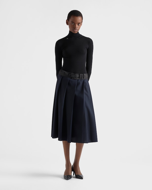 Wool turtleneck - Black Wool turtleneck - Black