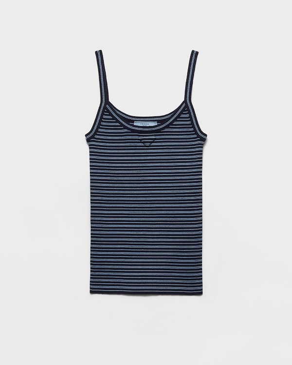 Cotton top - Navy Blue/Light Blue Cotton top - Navy Blue/Light Blue