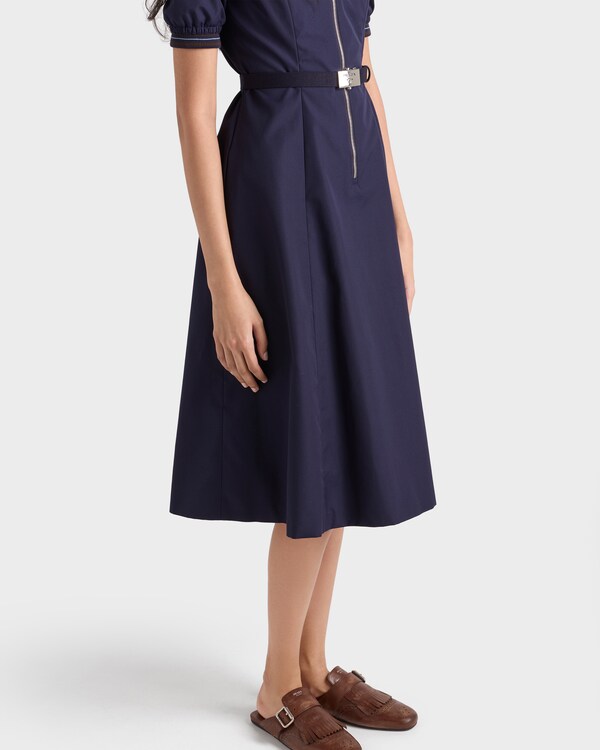 Poplin dress - Navy Poplin dress - Navy