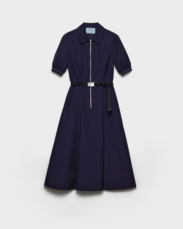 Poplin dress - Navy Poplin dress - Navy