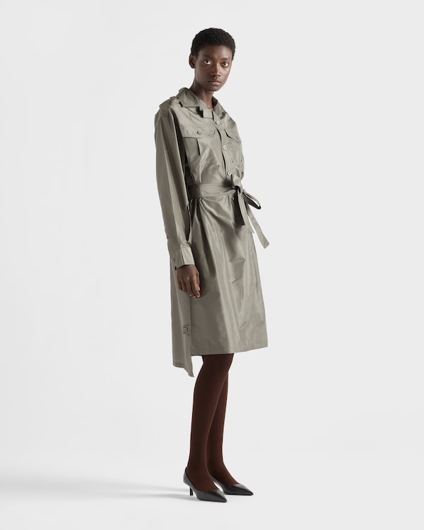 Taffeta dress - Selva Green Taffeta dress - Selva Green