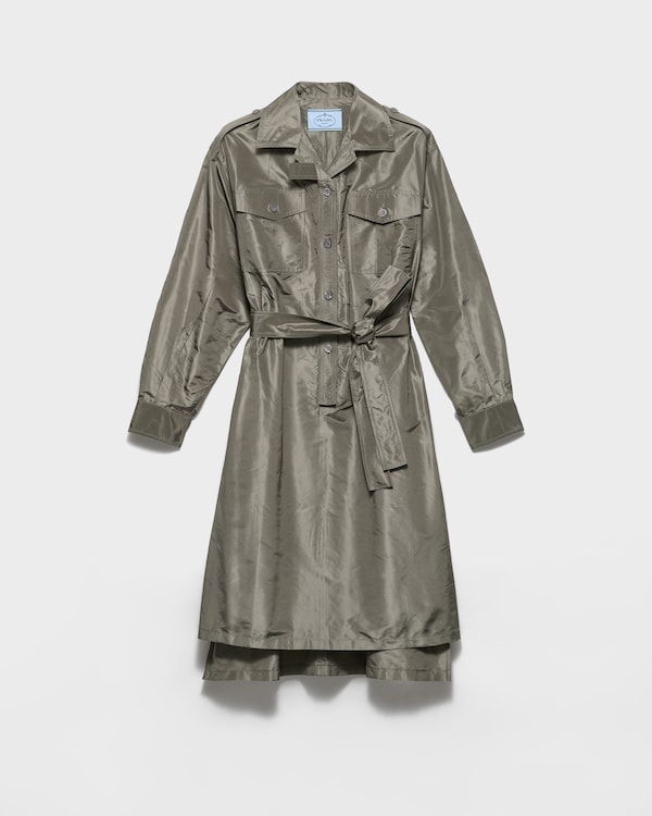 Taffeta dress - Selva Green Taffeta dress - Selva Green