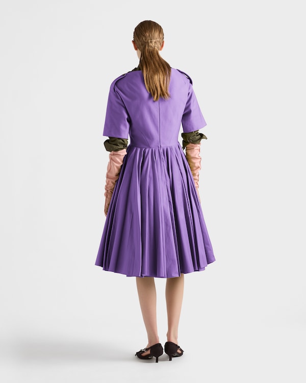 Chino dress - Cyclamen Chino dress - Cyclamen