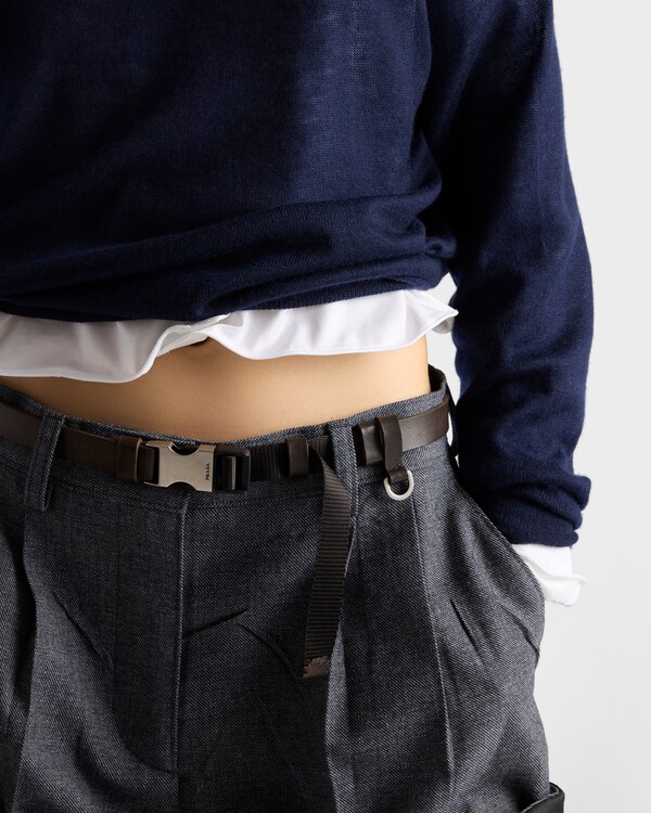 Shapeable cotton shirt - White Shapeable cotton shirt - White