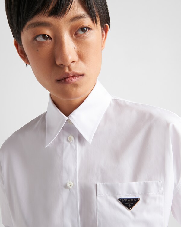 Poplin shirt - White Poplin shirt - White