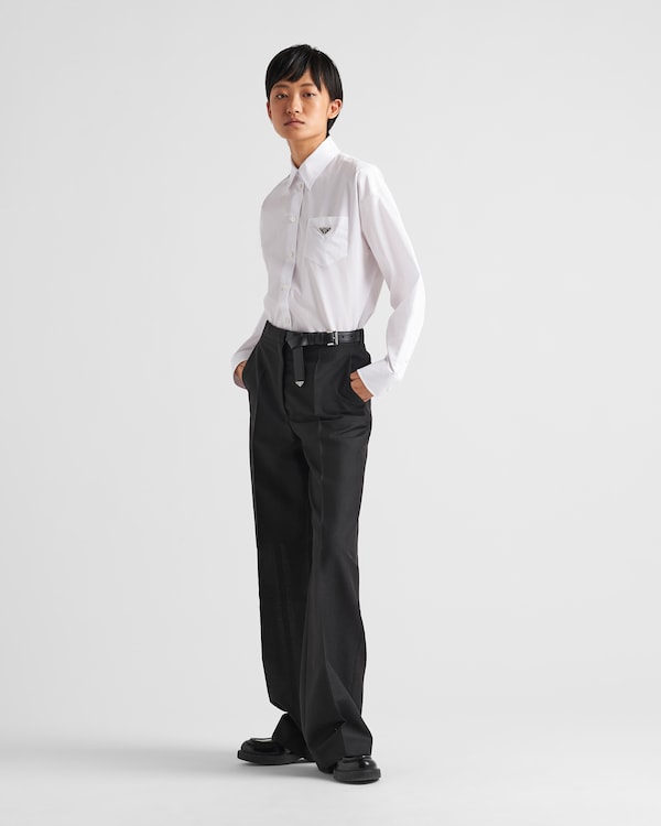 Poplin shirt - White Poplin shirt - White