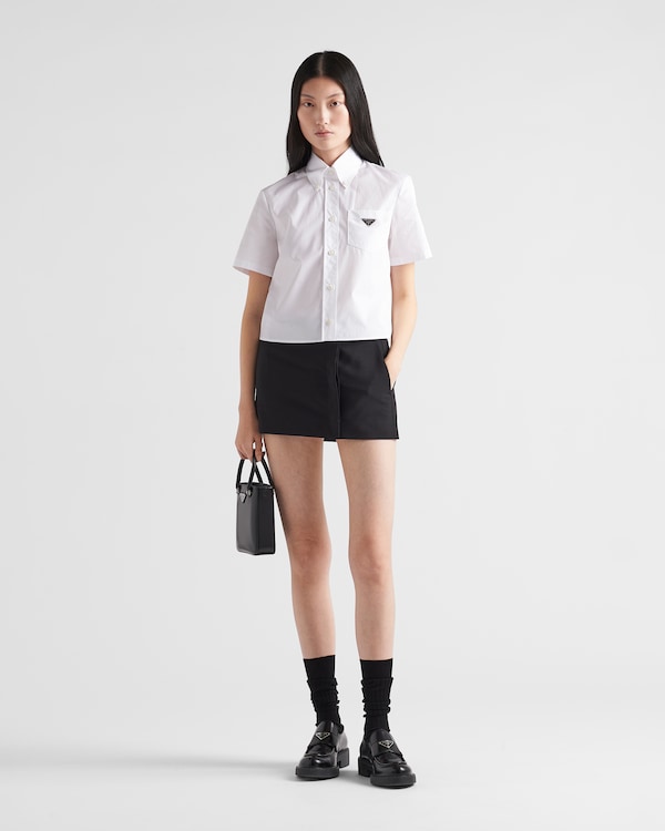 Poplin shirt - White Poplin shirt - White
