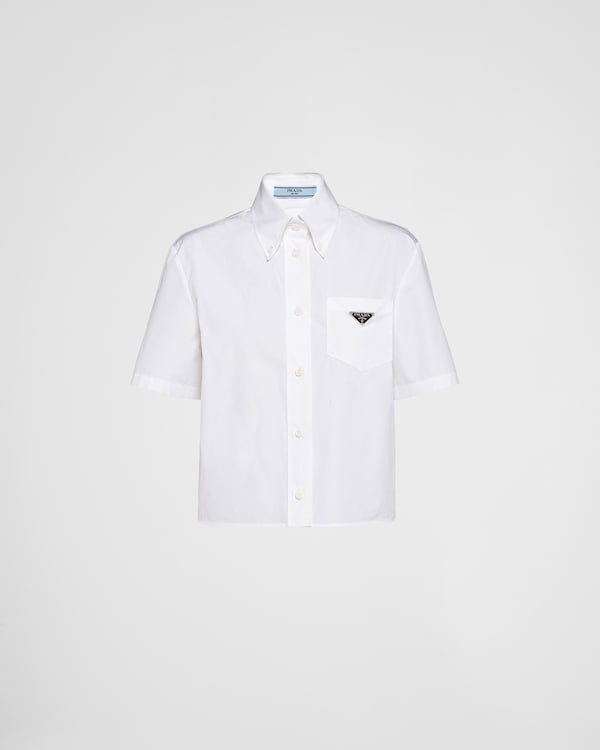 Poplin shirt - White Poplin shirt - White