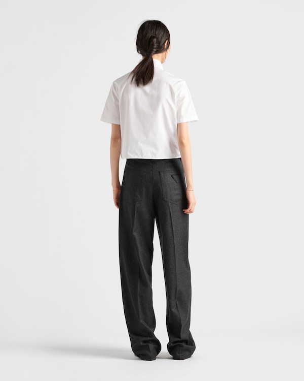 Poplin shirt - White Poplin shirt - White