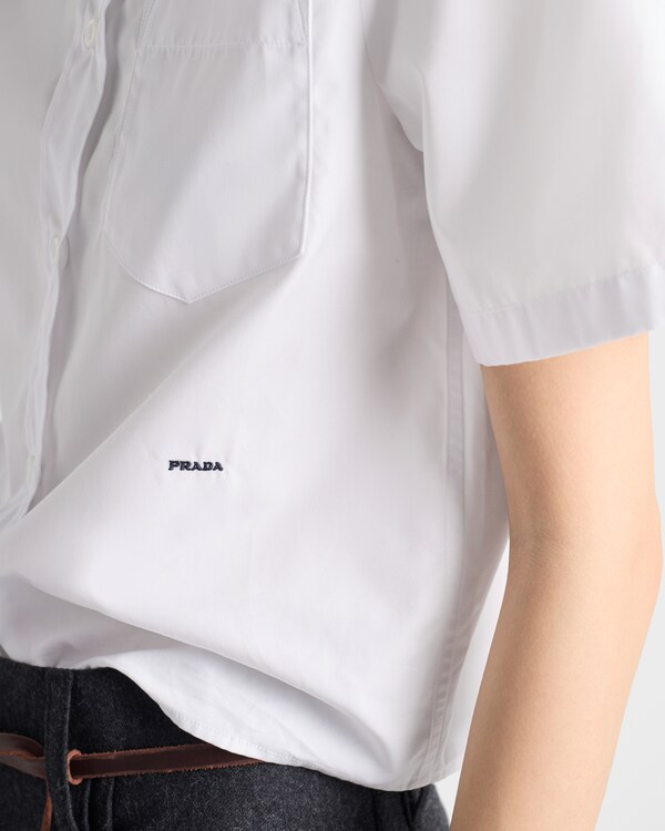 Poplin shirt - White Poplin shirt - White