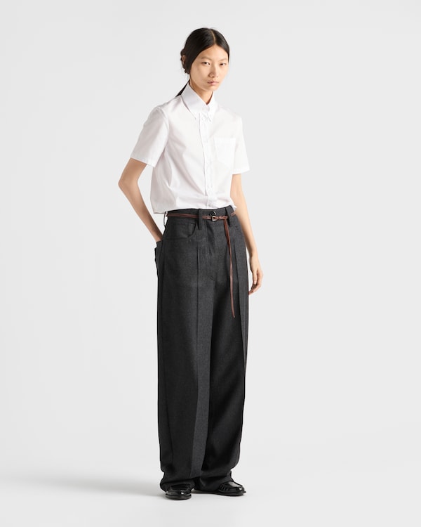 Poplin shirt - White Poplin shirt - White