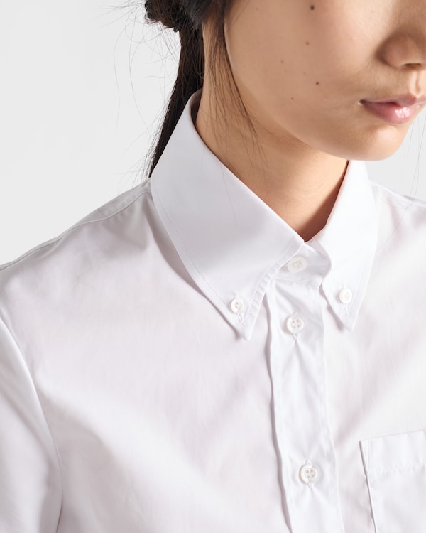 Poplin shirt - White Poplin shirt - White