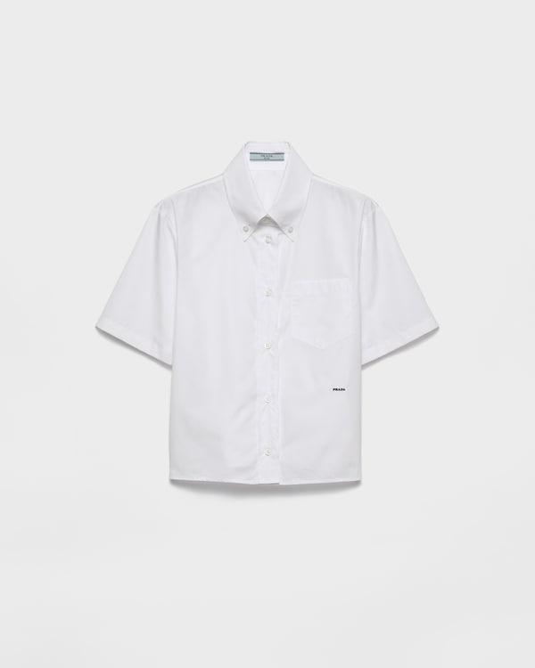 Poplin shirt - White Poplin shirt - White