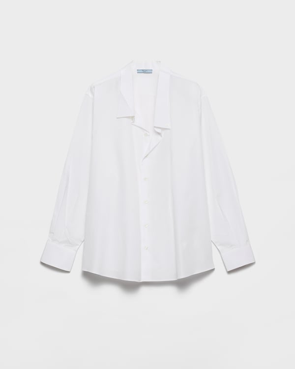 Poplin shirt - White Poplin shirt - White