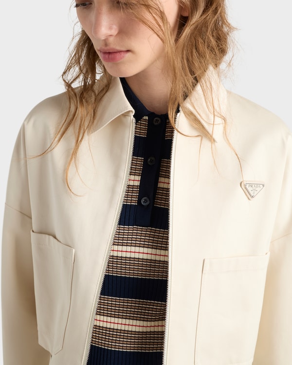 Chino blouson jacket - Natural Chino blouson jacket - Natural