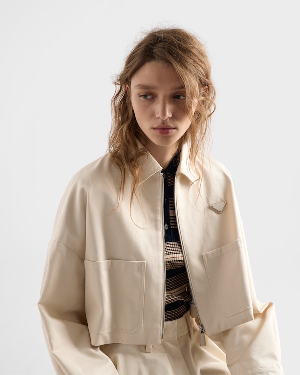 Chino blouson jacket - Natural Chino blouson jacket - Natural