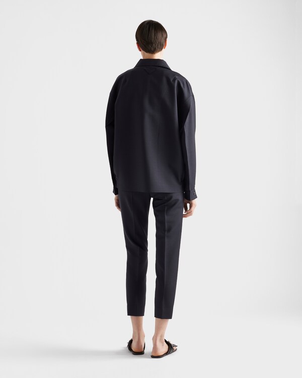 Kid mohair jacket - Navy Kid mohair jacket - Navy