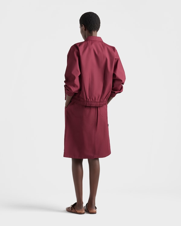 Poplin jacket - Garnet Poplin jacket - Garnet
