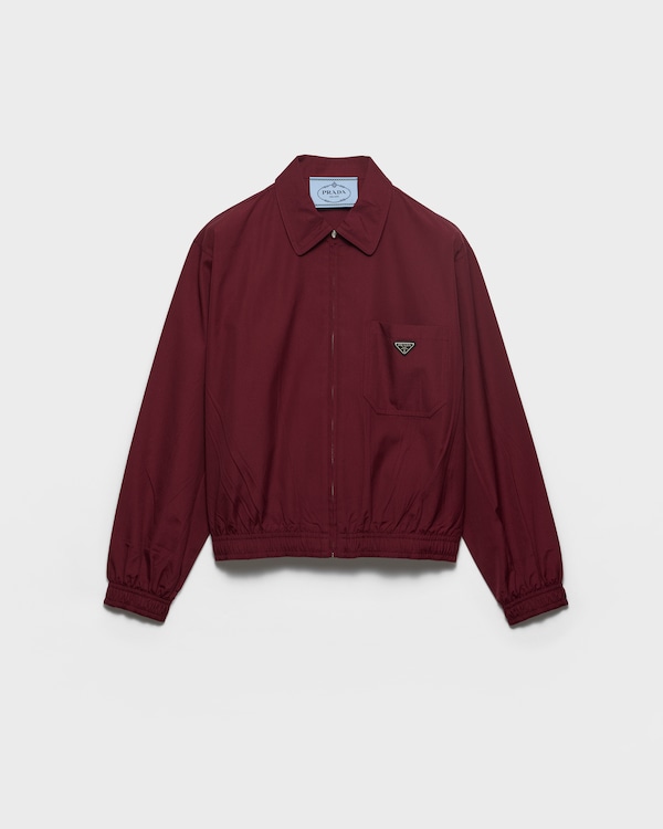 Poplin jacket - Garnet Poplin jacket - Garnet