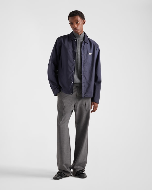 Re-Nylon shirt - Blue Re-Nylon shirt - Blue