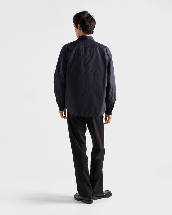 Cotton padded shirt - Blue Cotton padded shirt - Blue